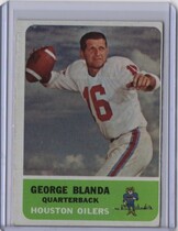 1962 Fleer Base Set #46 George Blanda