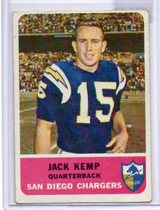 1962 Fleer Base Set #79 Jack Kemp