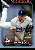 2024 Topps Chrome Update Refractor #USC60 Ricky Vanasco