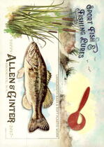 2017 Topps Allen & Ginter Sport Fish and Fishing Lures #SFL-6 Largemouth Bass