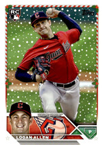 2023 Topps Holiday #H46 Logan Allen