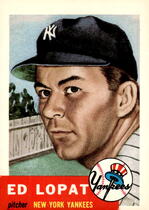 1991 Topps Archives 1953 #87 Ed Lopat