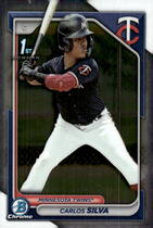 2024 Bowman Chrome Prospects #BCP-120 Carlos Silva
