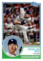 2018 Topps Update 1983 Topps 35th #83-41 Hyun-Jin Ryu