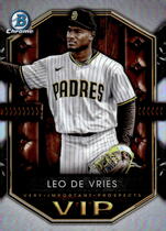 2025 Bowman Chrome Very Important Prospects #VIP-14 Leo De Vries