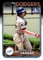 2024 Topps Pro Debut #PD-55 Joendry Vargas