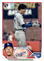 2023 Topps Update #US142 Miguel Vargas