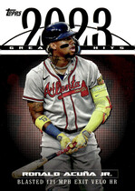 2024 Topps 2023 Greatest Hits #23GH-8 Ronald Acuna Jr.
