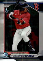 2024 Bowman Chrome Prospects #BCP-49 Johanfran Garcia