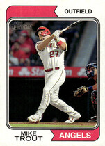 2023 Topps Heritage #5 Mike Trout