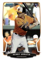 2013 Bowman Chrome Draft Refractors #8 Henry Urrutia