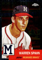 2022 Topps Chrome Platinum Anniversary #254 Warren Spahn