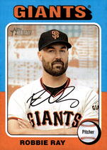 2024 Topps Heritage High Number #585 Robbie Ray