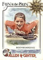 2023 Topps Allen & Ginter Fun in the Sun #FITS-12 Bodyboarding