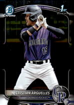 2025 Bowman Chrome Prospects #BCP-220 Cristian Arguelles