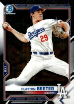 2021 Bowman Chrome Prospects #BCP-16 Clayton Beeter