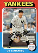 2024 Topps Heritage Mini #481 Dj Lemahieu