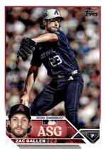 2023 Topps Update 2023 All-Star Game #ASG-44 Zac Gallen