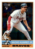 2025 Topps Heritage Chrome #145 Nacho Alvarez Jr.