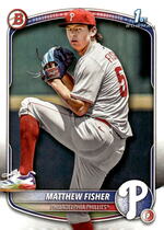 2025 Bowman Draft #BD-106 Matthew Fisher