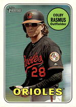 2018 Topps Heritage High Number #675 Colby Rasmus