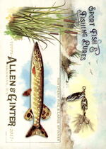 2017 Topps Allen & Ginter Sport Fish and Fishing Lures #SFL-1 Northern Pike