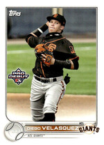 2022 Topps Pro Debut #PD-30 Diego Velasquez