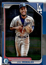 2024 Bowman Chrome Draft #BDC-113 Emil Morales