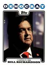 2008 Topps Campaign 2008 #C08-BR Bill Richardson