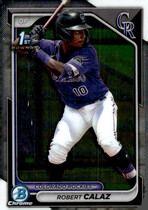 2024 Bowman Chrome Prospects #BCP-131 Robert Calaz