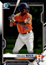 2021 Bowman Chrome Prospects #BCP-56 Freudis Nova