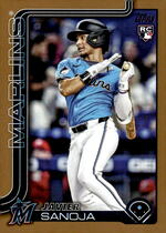 2025 Topps Gold Series 2 #653 Javier Sanoja