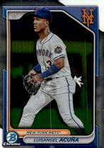 2024 Bowman Chrome Prospects #BCP-40 Luisangel Acuna