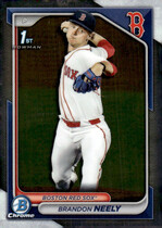 2024 Bowman Chrome Draft #BDC-122 Brandon Neely