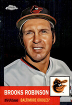 2022 Topps Chrome Platinum Anniversary #455 Brooks Robinson