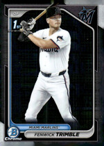 2024 Bowman Chrome Draft #BDC-121 Fenwick Trimble