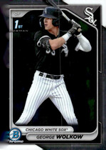 2024 Bowman Chrome Prospects #BCP-144 George Wolkow