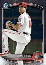 2025 Bowman Chrome Prospects #BCP-122 Chase Burns