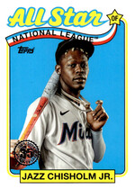 2024 Topps 1989 Topps All Star #89ASB-9 Jazz Chisholm Jr.