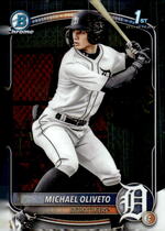 2025 Bowman Chrome Draft #BDC-156 Michael Oliveto