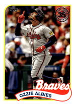 2024 Topps Update 1989 Topps #89US-2 Ozzie Albies