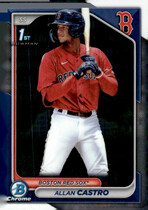 2024 Bowman Chrome Prospects #BCP-14 Allan Castro