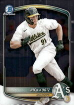 2025 Bowman Chrome Prospects #BCP-114 Nick Kurtz