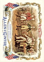 2017 Topps Allen & Ginter Revolutionary Battles #RB-7 Surrender Of General Burgoyne