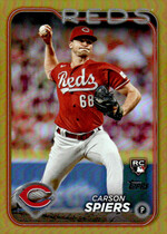 2024 Topps Gold Foil Series 2 #365 Carson Spiers