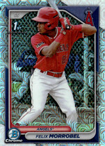 2024 Bowman Chrome Mega Box Prospects (Mojo Refractor) #BCP-121 Felix Morrobel