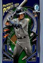 2024 Bowman Chrome Prospect Power Up #PP-17 George Lombard Jr.