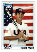 2010 Bowman Draft Prospects #BDPP101 Timmy Lopes