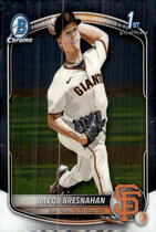 2025 Bowman Chrome Prospects #BCP-53 Jacob Bresnahan