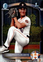 2025 Bowman Chrome Prospects #BCP-98 Anderson Brito